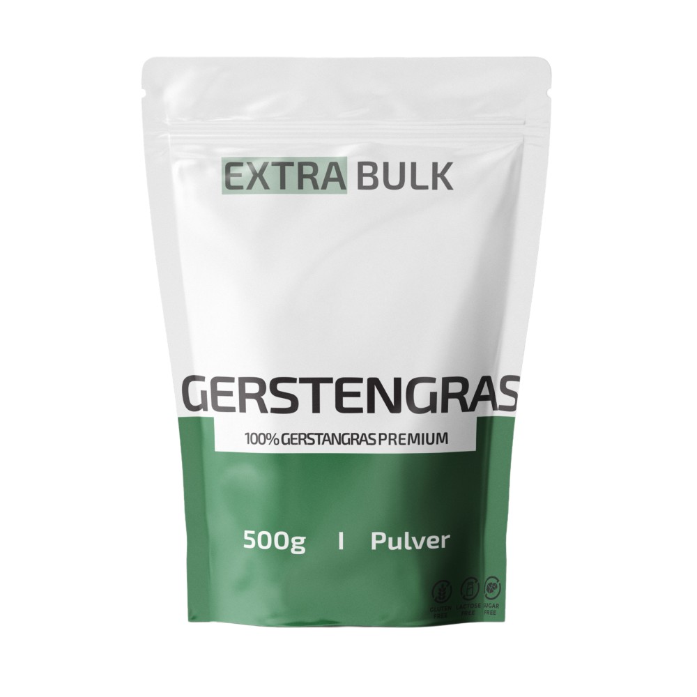 Gerstengras Pulver 500g - Extra Bulk