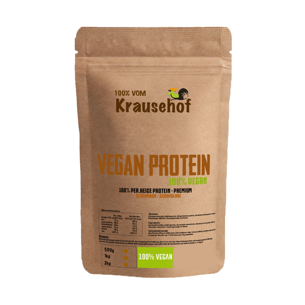 Krause Hof - Vegan Protein Schokolade