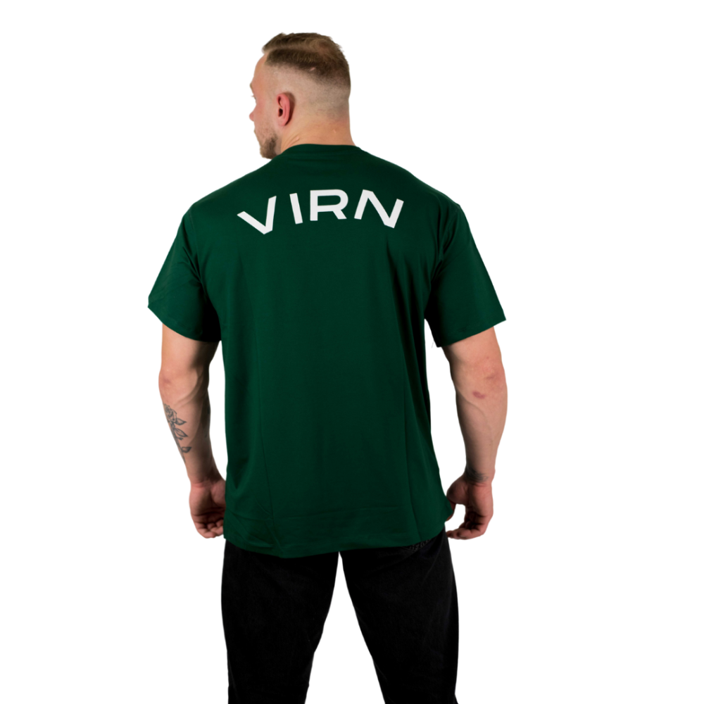 Oversize T-Shirt BACKPRINT - GREEN (Man)