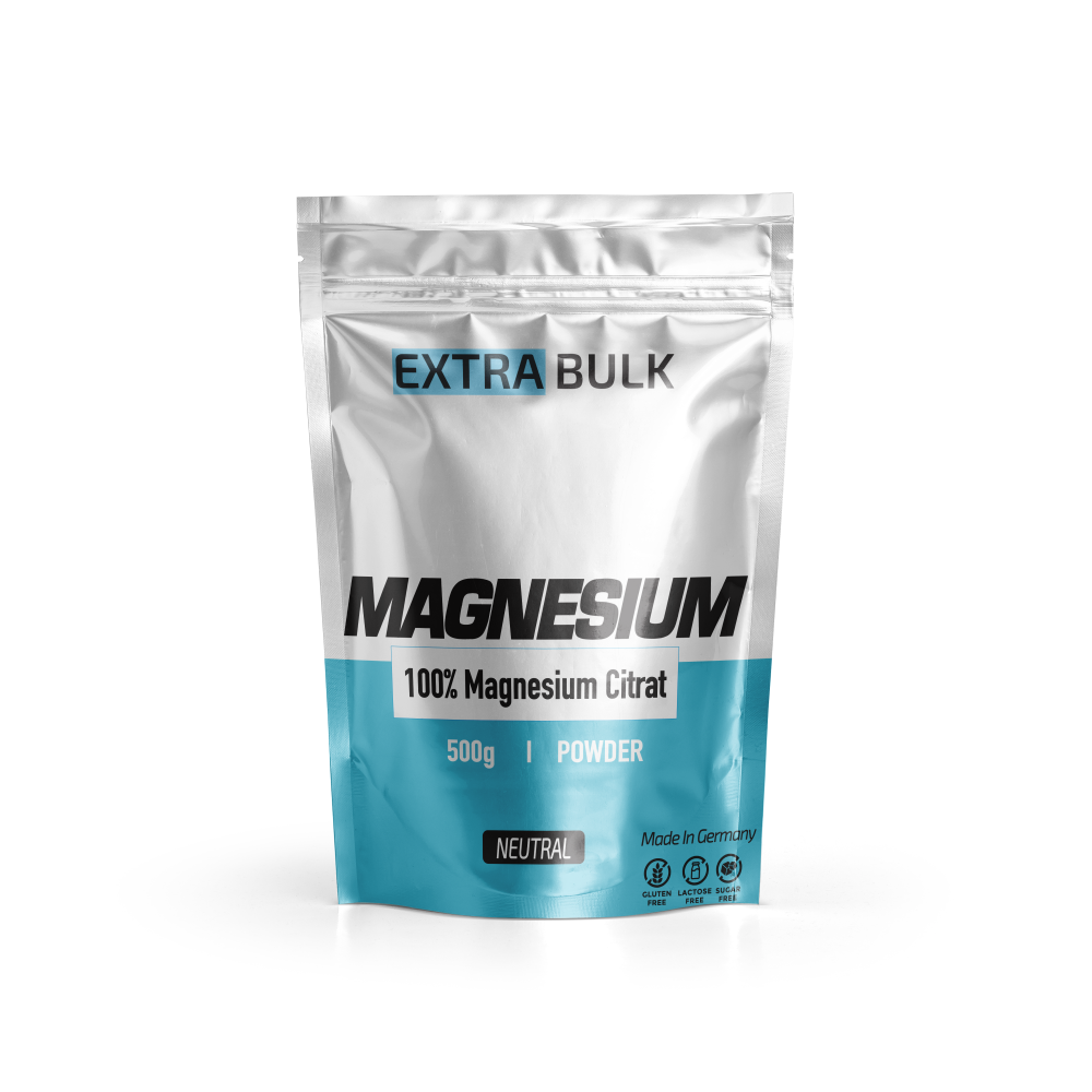 Magnesium Citrat - 500gr - Extra Bulk