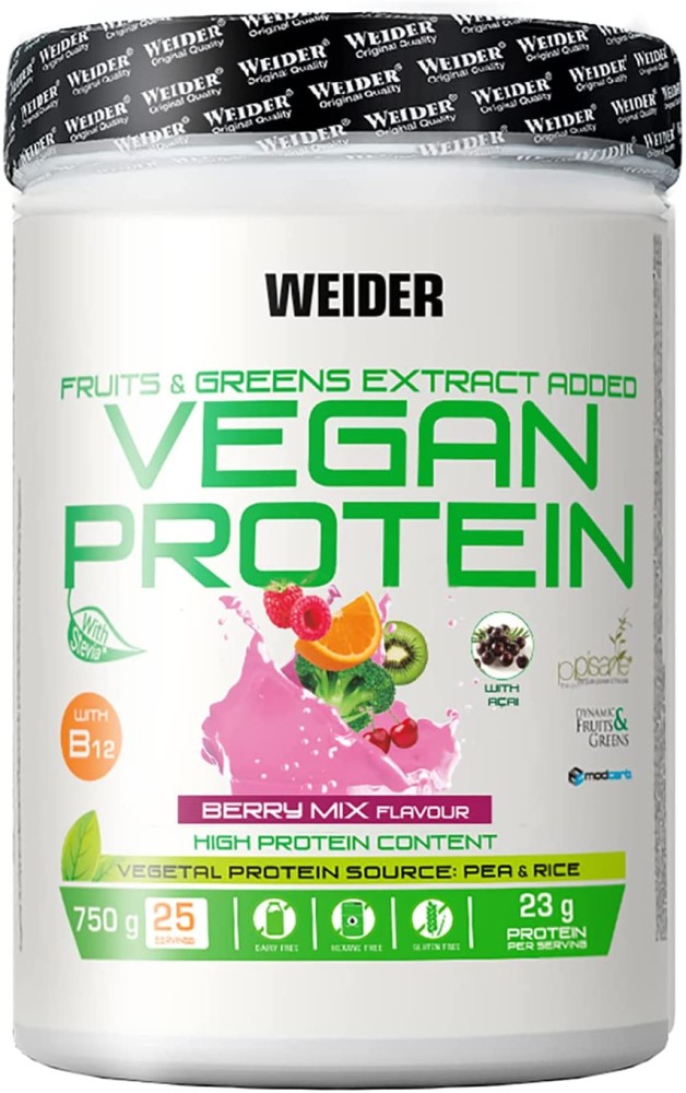WEIDER Vegan Protein, Berry Mix