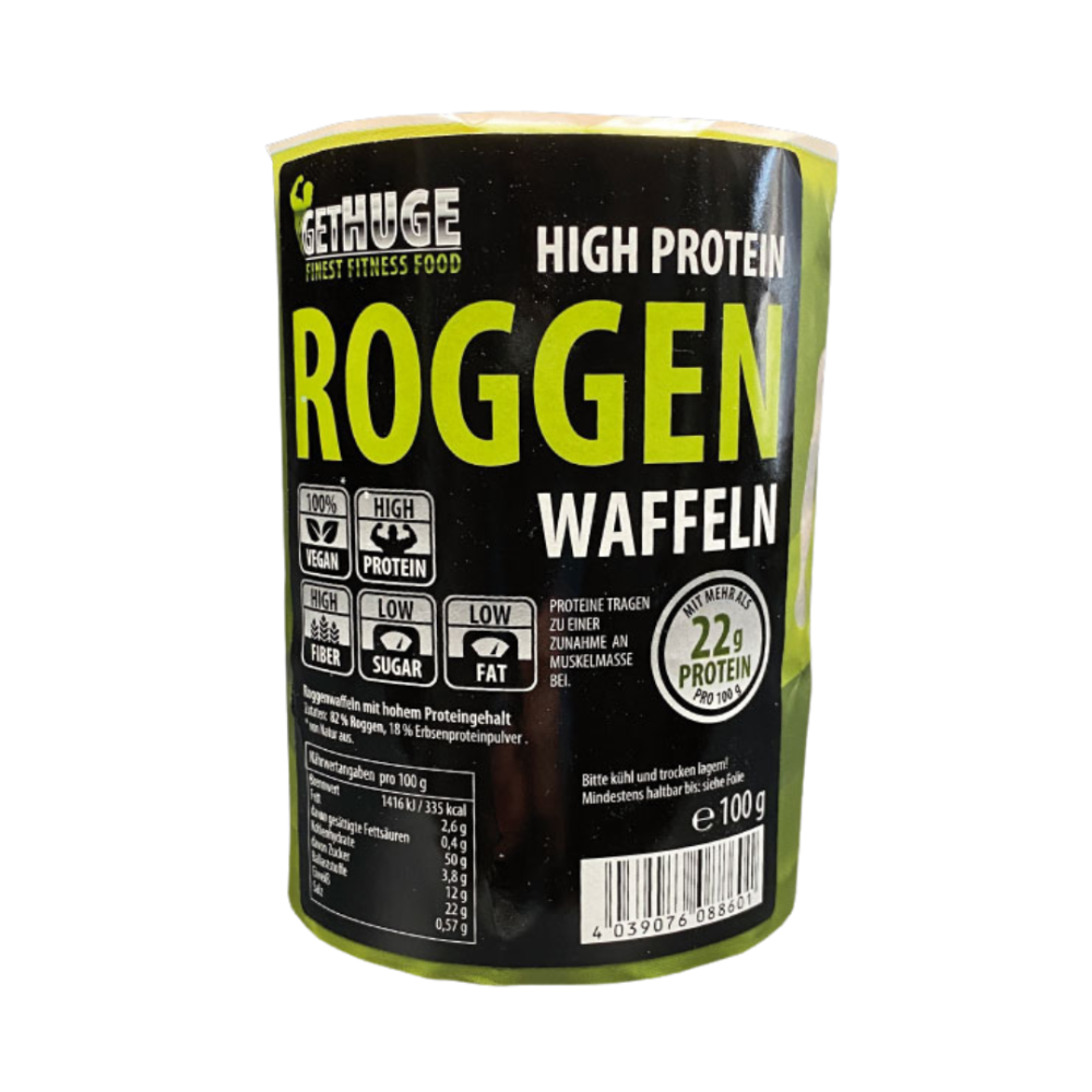 Get Huge - Protein Roggenwaffeln