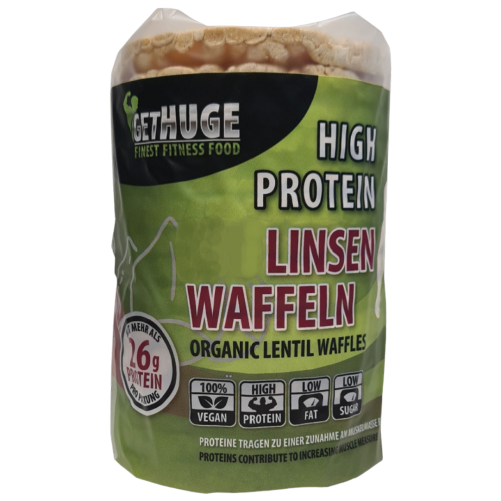 Get Huge - Protein Linsenwaffeln