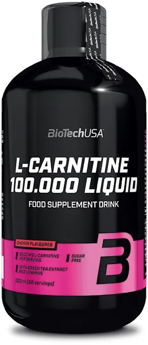 BioTech USA L-Carnitine Liquid 100000 ⁠–⁠ 500 ml